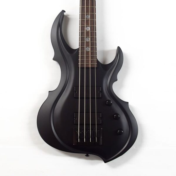 ESP LTD TA-204FRX Electric Bass Guitar Black Satin