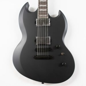 ESP LTD Viper-1000 Baritone Electric Guitar - Black Satin