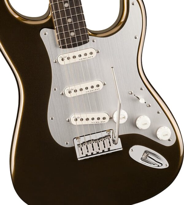 American Ultra II Stratocaster, Ebony Fingerboard, Texas Tea