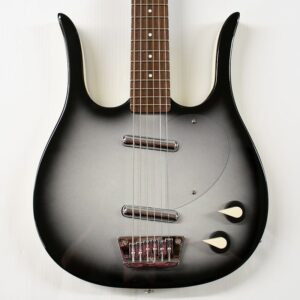 Danelectro Longhorn Baritone Electric Guitar - Black Burst