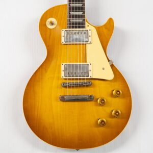 Gibson Custom 1958 Les Paul Standard Reissue VOS Electric Guitar - Lemon Burst