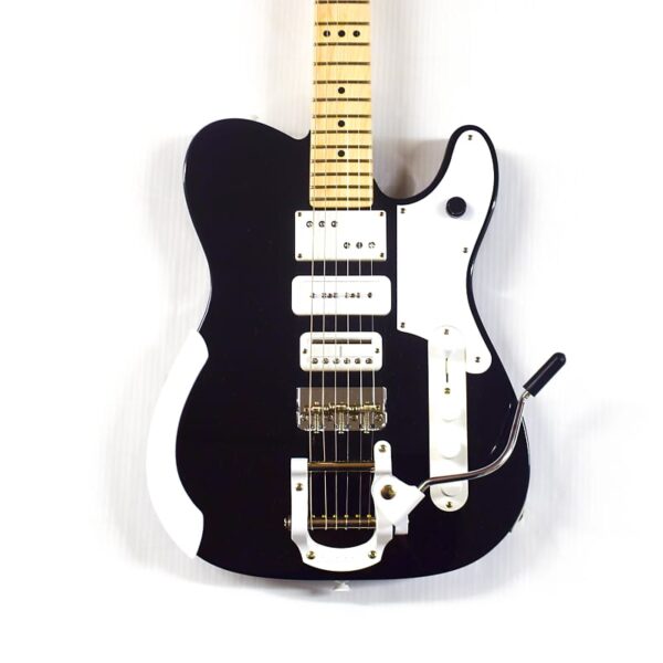 Fender Jack White Triplecaster Telecaster Electric Guitar - Black