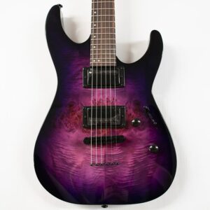 ESP LTD M-200DX Electric Guitar - Purple Burst