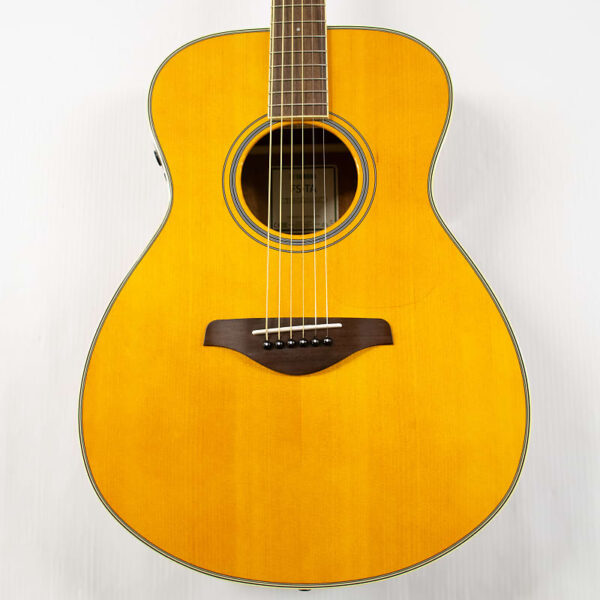 Yamaha FS-TA TransAcoustic Concert Acoustic-electric Guitar - Vintage Tint