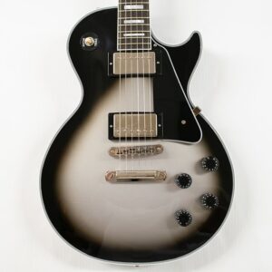 Gibson Custom Les Paul Custom with Ebony Fingerboard (Small Headstock Chip)- Silverburst