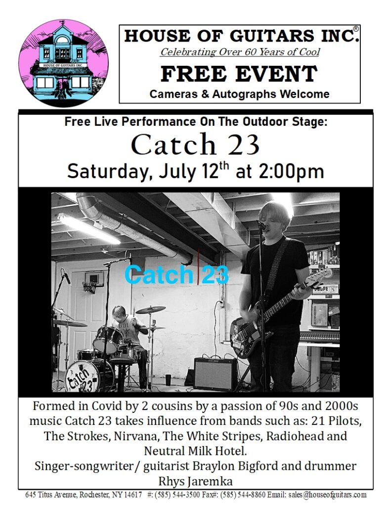 Catch 23 Live Performance