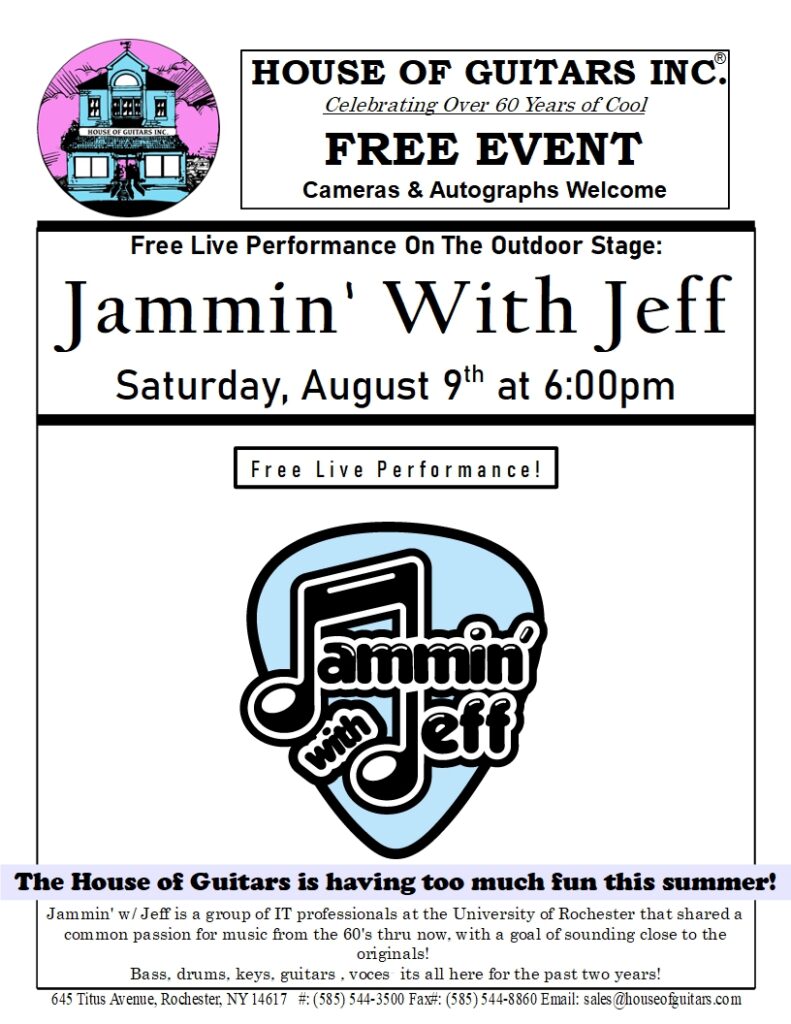 Jammin With Jeff Live