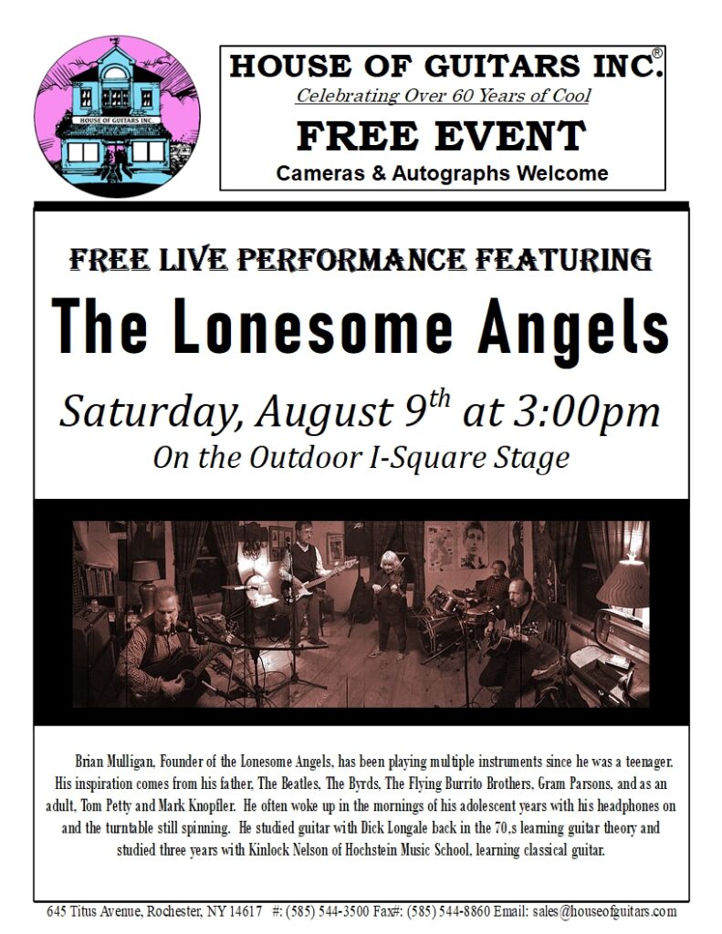 The Lonesome Angels Live Performance