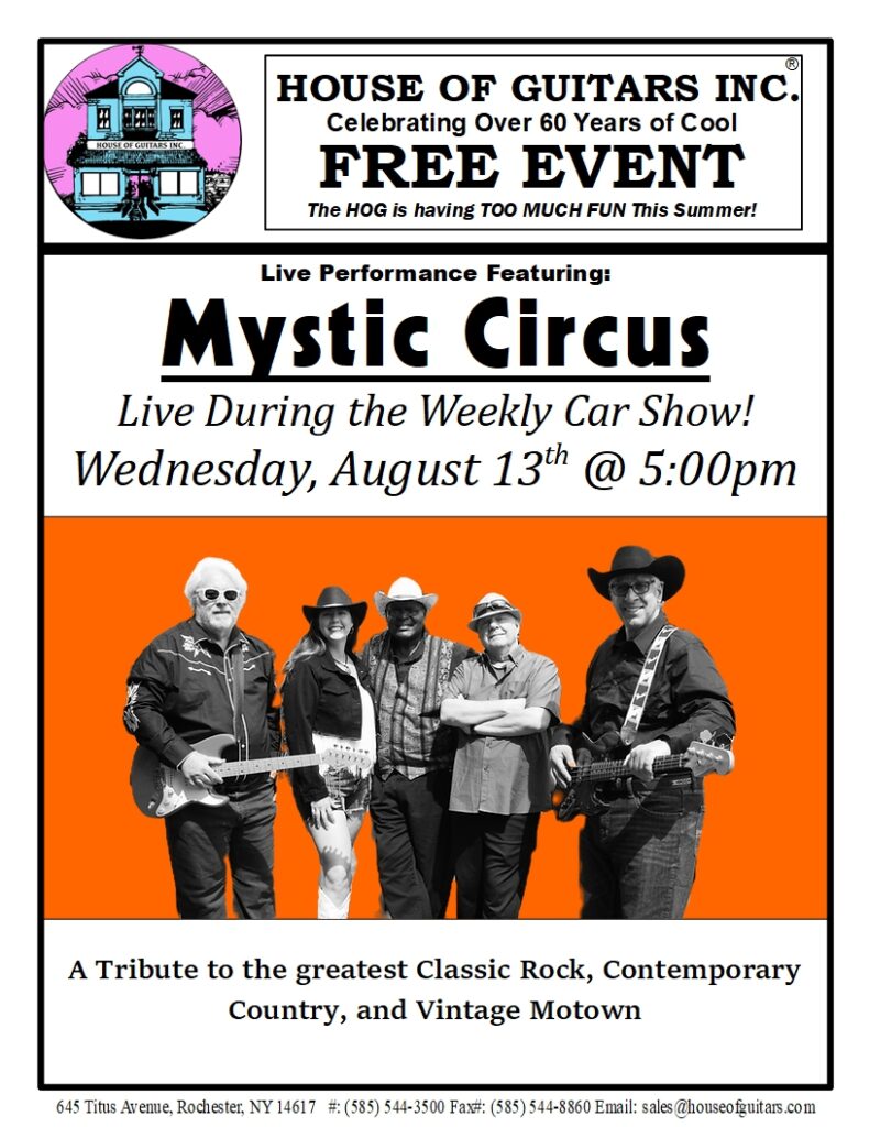 Mystic Circus Car Show Performance