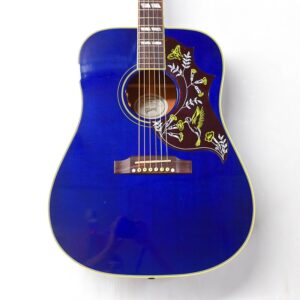 Gibson Hummingbird [Professionally Repaired] - Blue