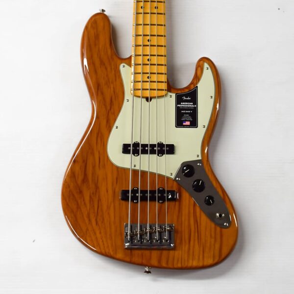 Fender American Professional II Jazz Bass V - Roasted Pine with Maple Fingerboard