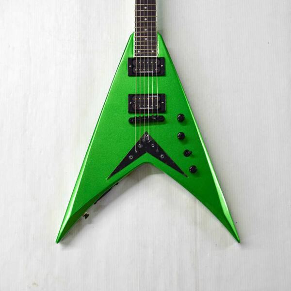 Kramer Dave Mustaine Signature Vanguard - Rust In Peace Alien Tech Green