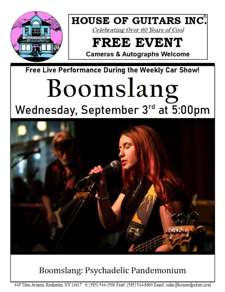 Boomslang Live Wednesday Performance