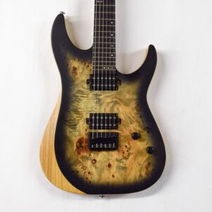 Schecter Reaper-6 - Satin Charcoal Burst