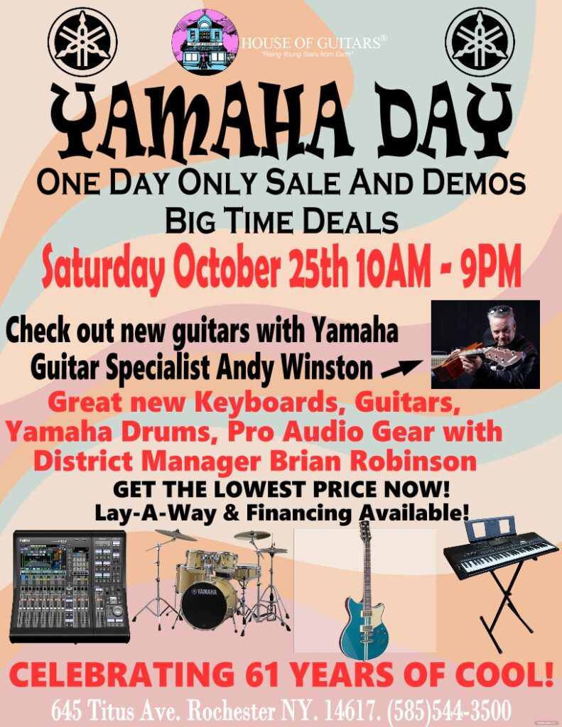 Yamaha Sales Event
