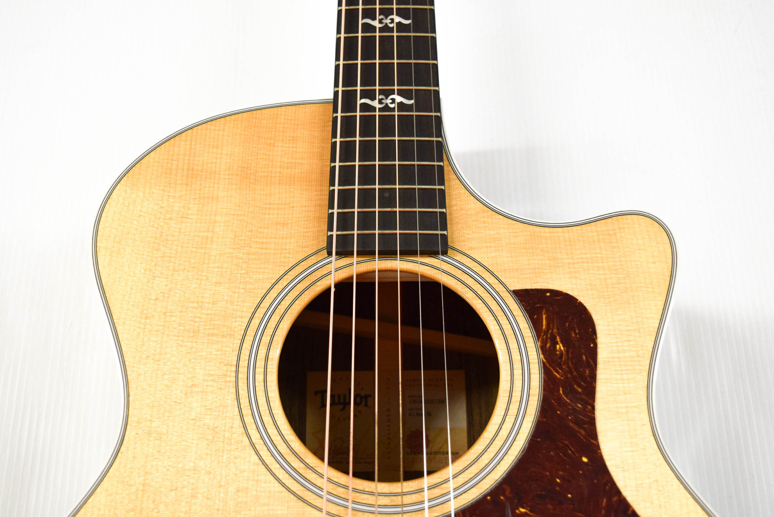 Taylor 414ce-R Grand Auditorium Acoustic Guitar - Natural - Image 2