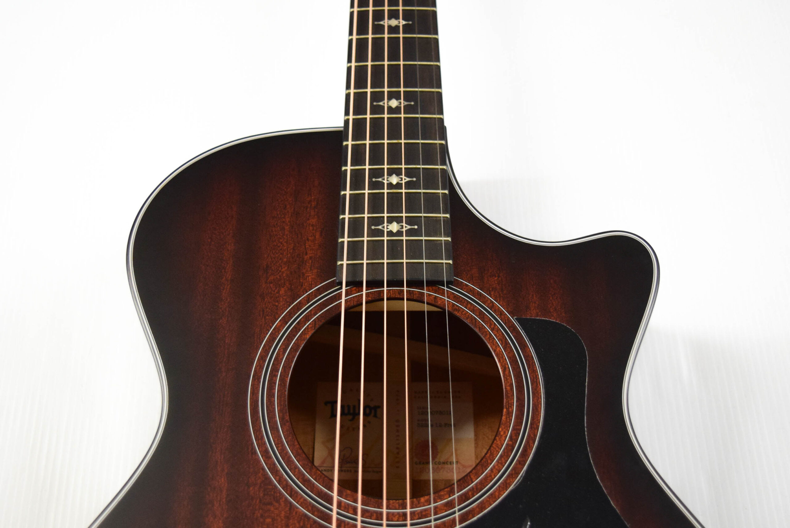 Taylor 322ce 12-Fret Grand Concert Acoustic Guitar - Shaded Edgeburst - Image 2