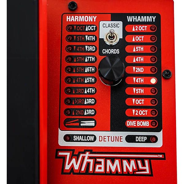 DigiTech Whammy 5 Pitch Shift Pedal - Red - Image 5