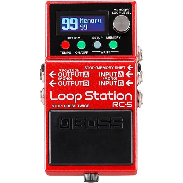 Boss RC-5 Loop Station - Red