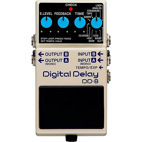 Boss DD-8 Digital Delay - White