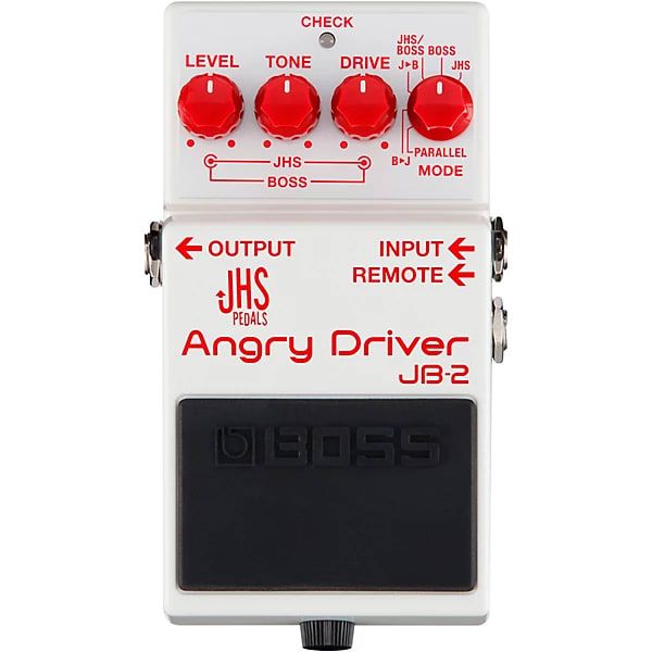 Boss JB-2 JHS Angry Driver - White/Red