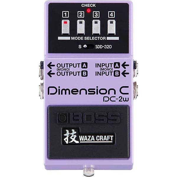 Boss DC-2W Dimension C Chorus Waza Craft - Purple
