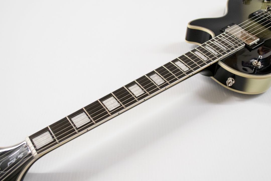 Epiphone Adam Jones Les Paul Custom Art Collection Electric Guitar - Julie Heffernan's "Not Dead Yet," Antique Silverburst - Image 7