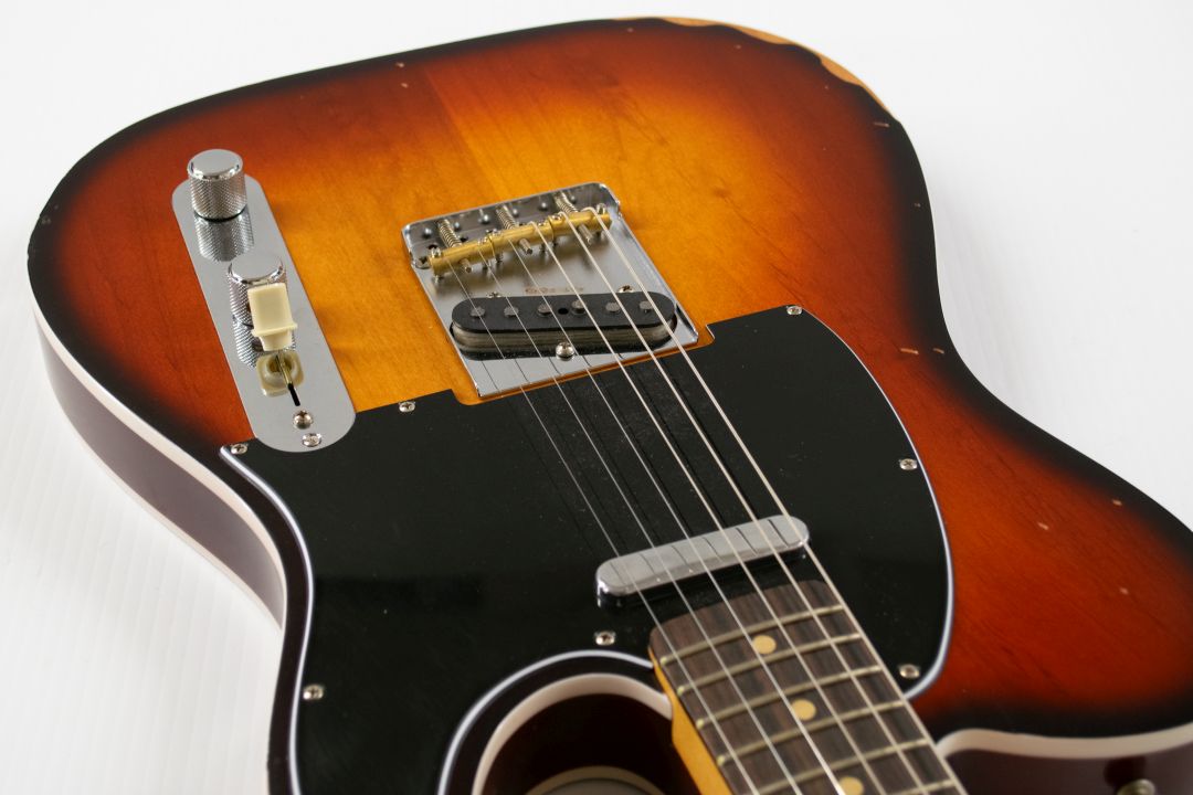 Fender Jason Isbell Custom Telecaster - Chocolate Burst - Image 5