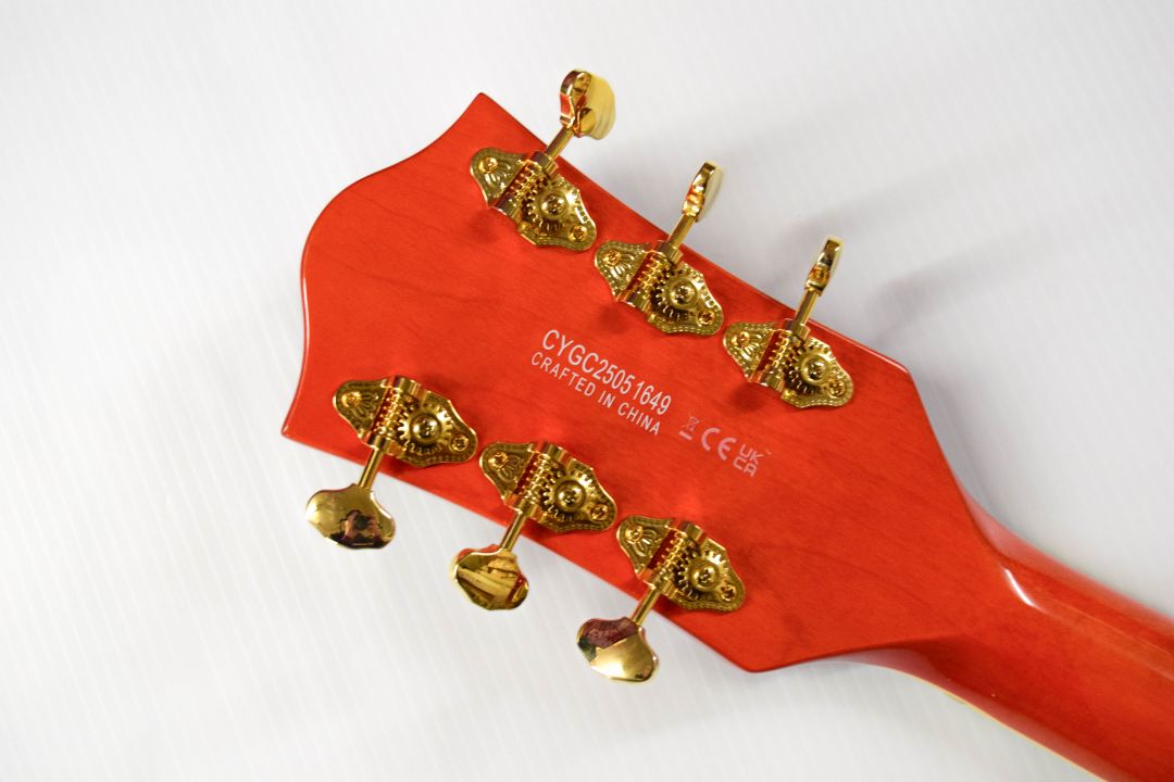 Gretsch Synchromatic Nashville Hollow-Body - '50s Orange Stain - Image 11