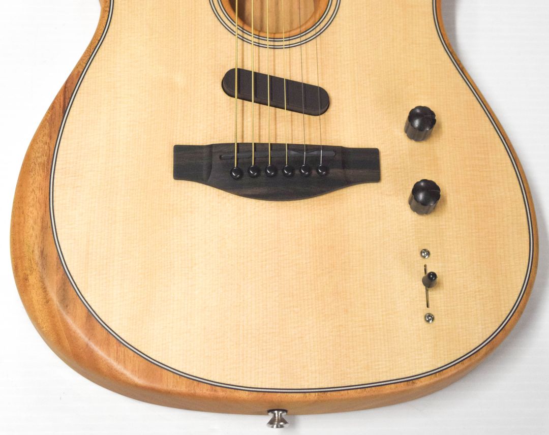 Fender American Acoustasonic Natural - Image 3