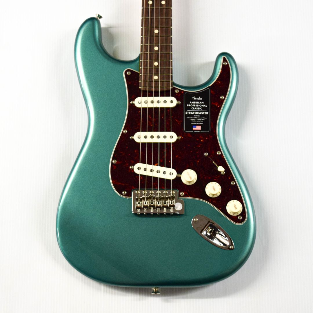 Fender American Professional Classic Stratocaster - Faded Sherwood Green Metallic