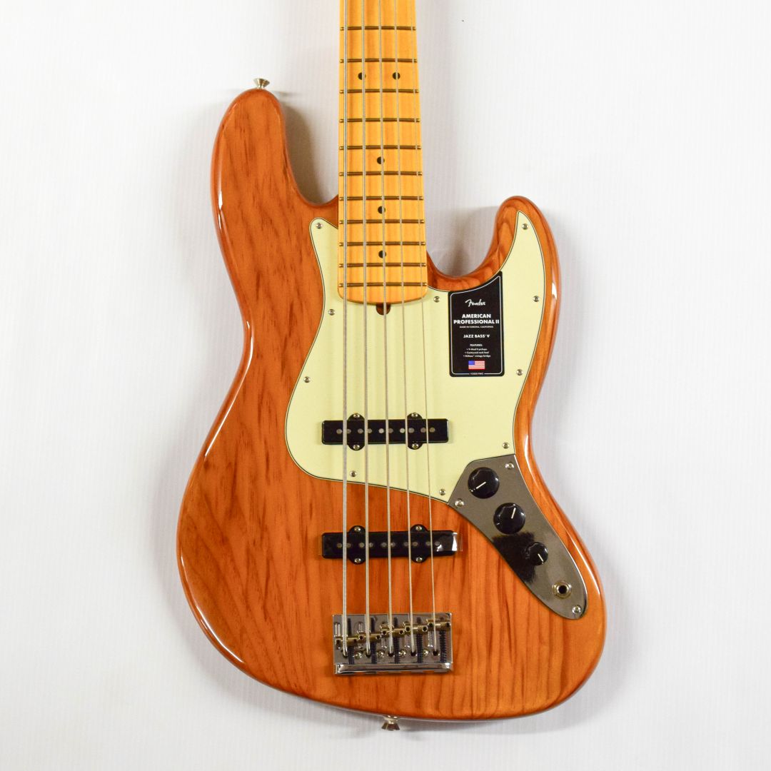 Fender American Professional II Jazz Bass V - Roasted Pine