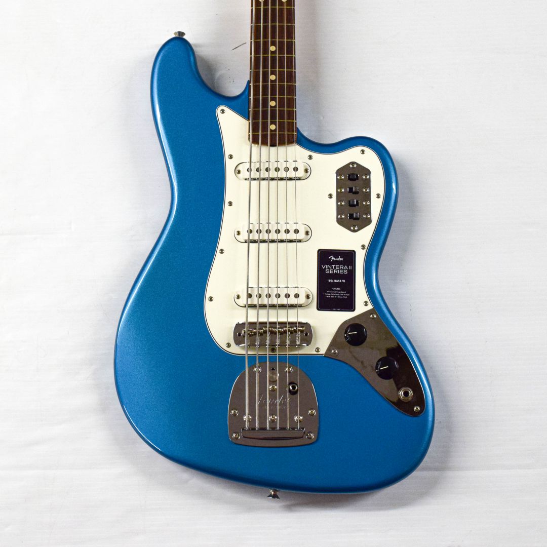 Fender Vintera II '60s Bass VI - Lake Placid Blue