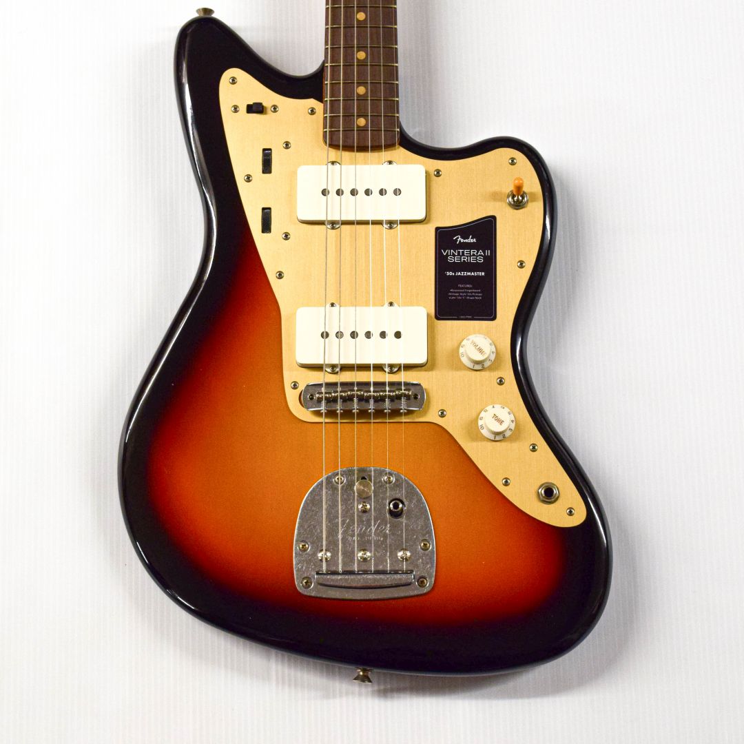Fender Limited Edition Vintera II Road Worn '50s Jazzmaster 2025 - 3-Color Sunburst