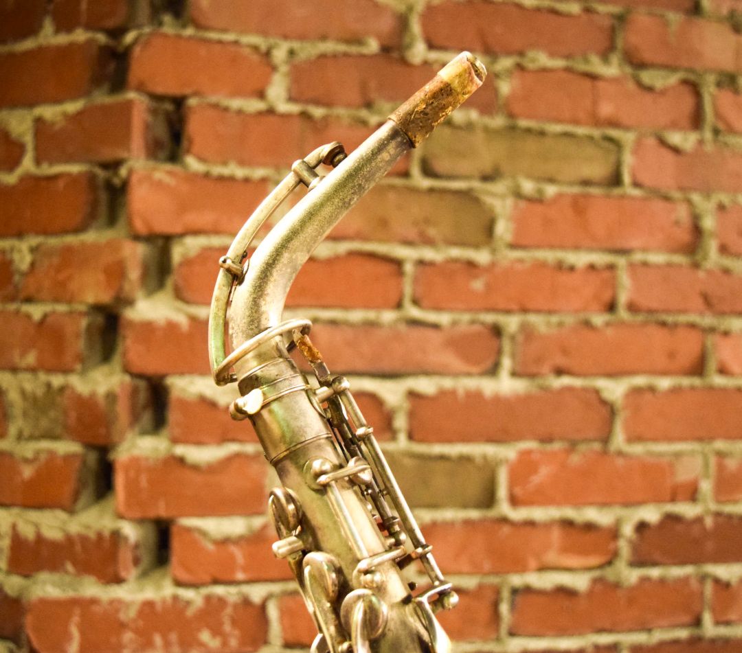 Elkhart "The Elkhart" Silverplated Saxophone 1924-1927 - Image 2