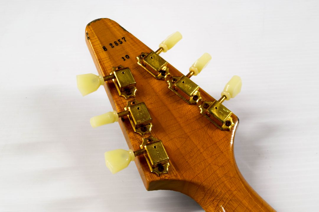 Gibson Joe Bonamassa "Amos" 1958 Flying V Collector's Edition 2025 - Antique Natural - Image 11