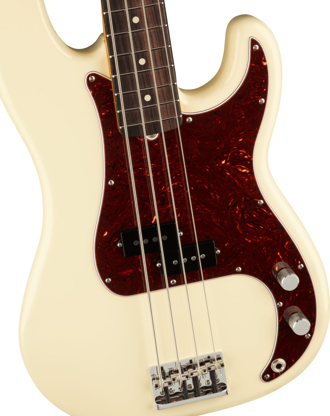 Fender American Professional II Precision Bass - Olympic White with Rosewood Fingerboard