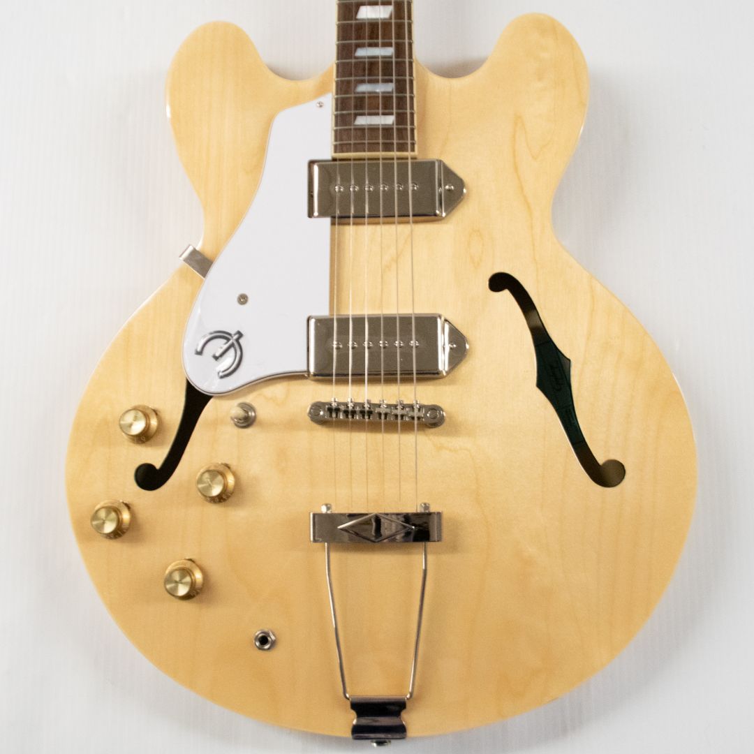 Epiphone Casino Hollowbody Left-Handed Electric Guitar - Natural