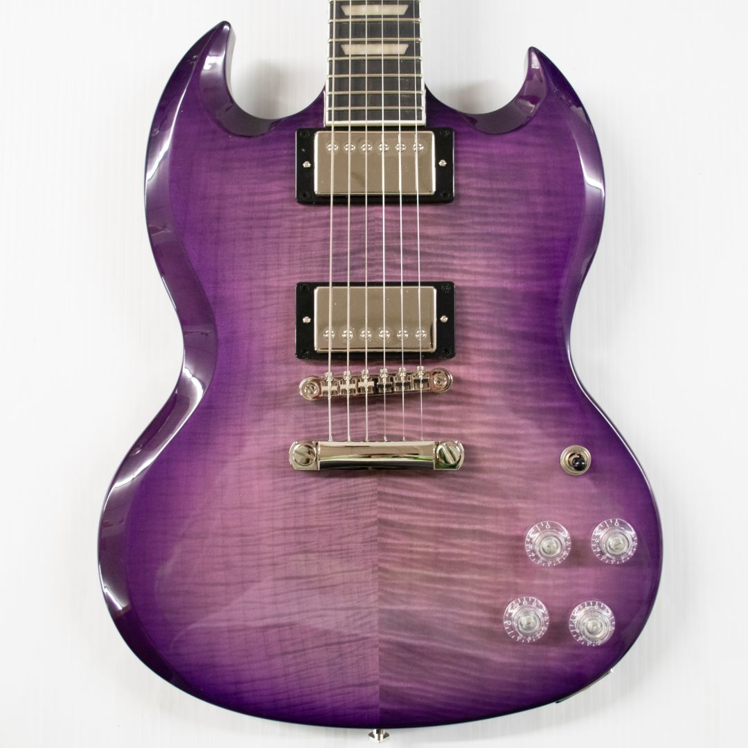 Epiphone SG Modern Figured Electric Guitar - Purple Burst