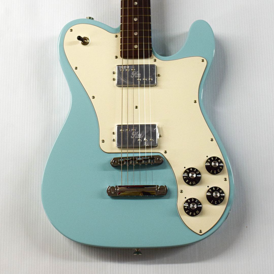 Fender Kingfish Signature Delta Day Telecaster Deluxe - Daphne Blue