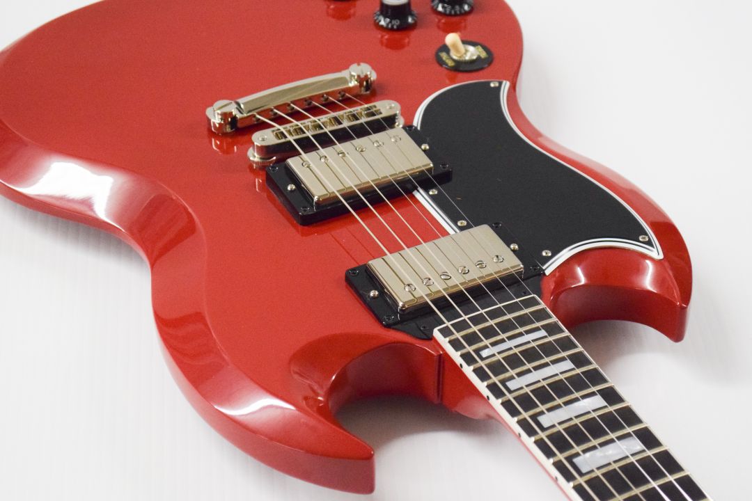 Gibson SG Custom Left Handed Gloss NH - Cardinal Red - Image 7
