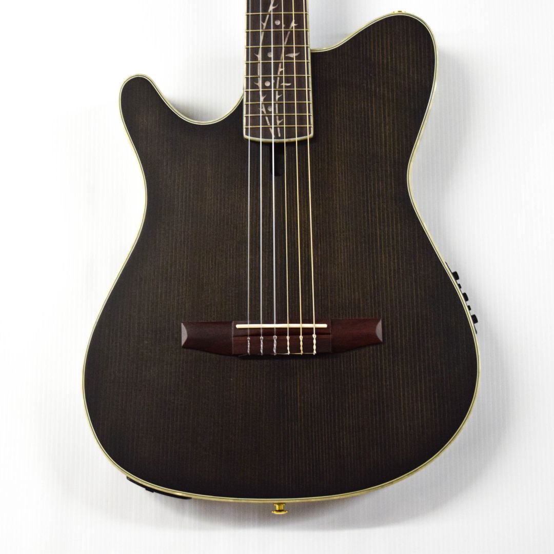 Ibanez TOD10NL Tim Henson Signature Left-Handed - Transparent Black Flat