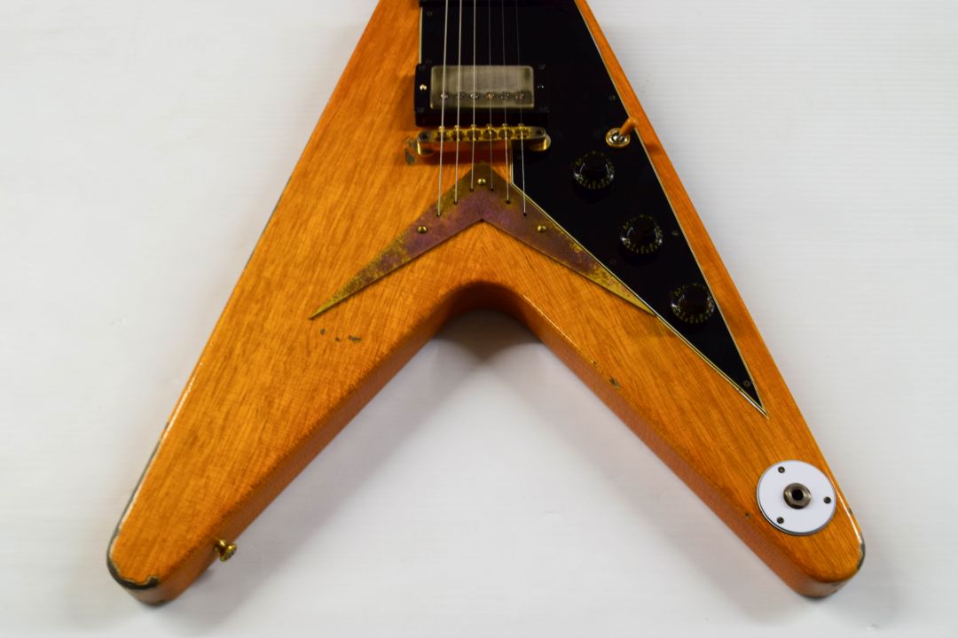 Gibson Joe Bonamassa "Amos" 1958 Flying V Collector's Edition 2025 - Antique Natural - Image 3