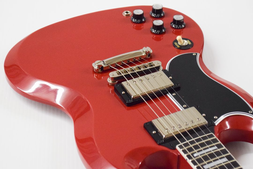 Gibson SG Custom Left Handed Gloss NH - Cardinal Red - Image 6