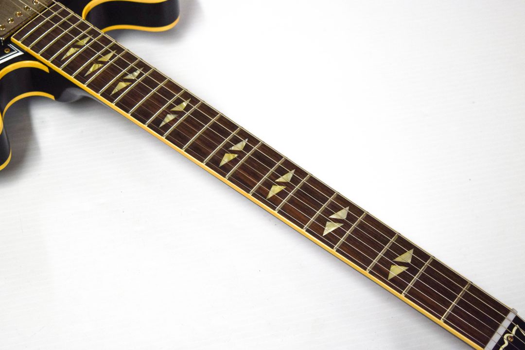 Gibson Custom 1964 Trini Lopez Standard Reissue VOS Semi-Hollow Electric Ebony - Image 7