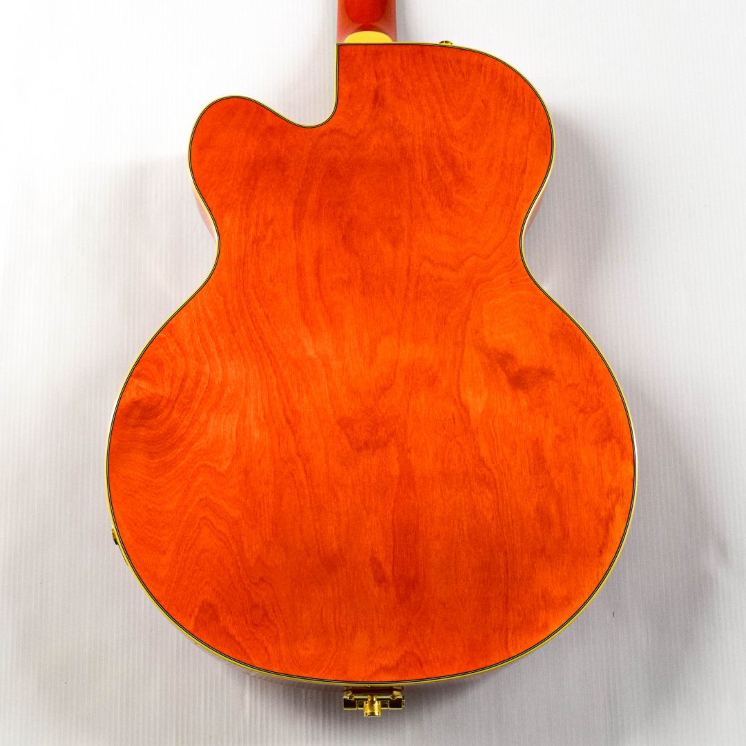 Gretsch Synchromatic Nashville Hollow-Body - '50s Orange Stain - Image 9