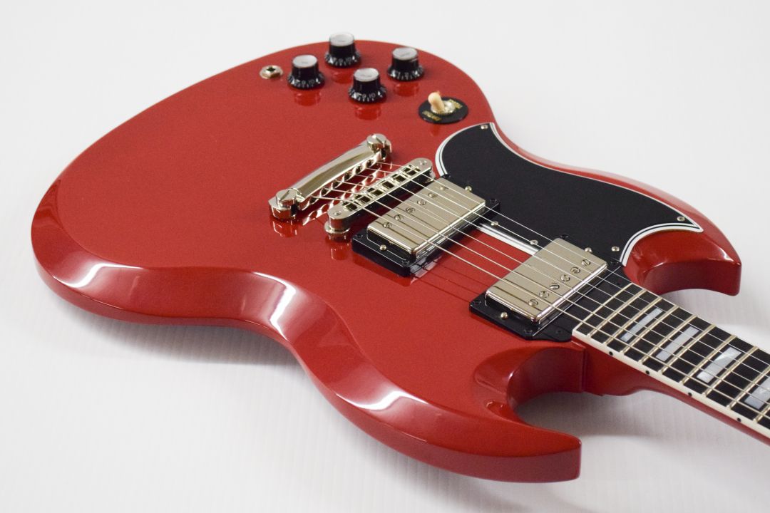 Gibson SG Custom Left Handed Gloss NH - Cardinal Red - Image 5