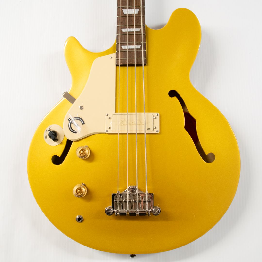 Epiphone Jack Casady Artist Series Signature Bass Left-handed - Metallic Gold