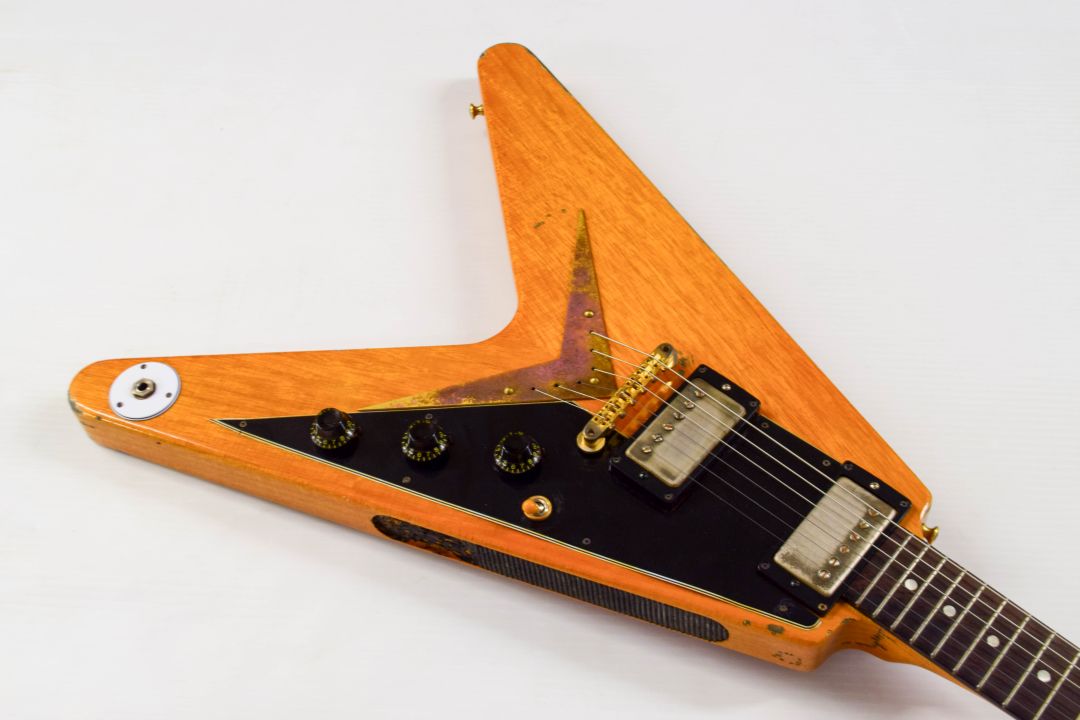 Gibson Joe Bonamassa "Amos" 1958 Flying V Collector's Edition 2025 - Antique Natural - Image 4