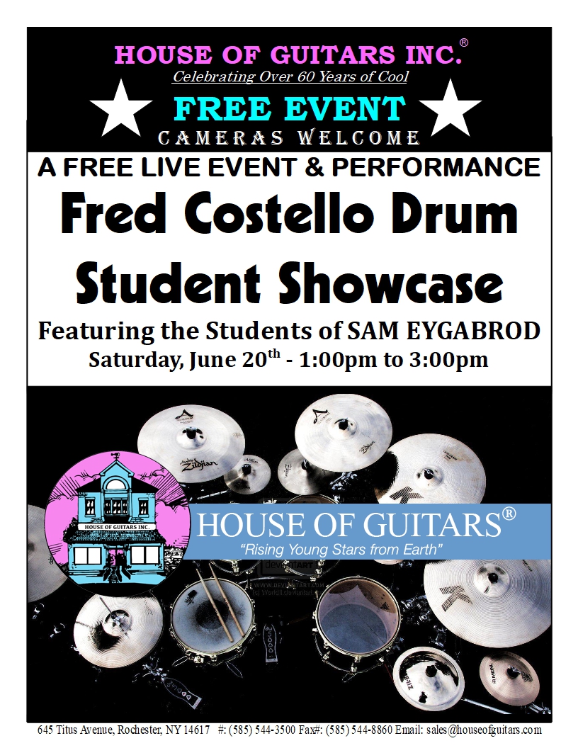 Student of Costello Drum Showcase